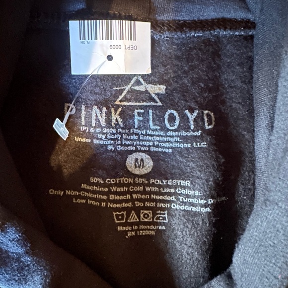 Hot Topic Black Pink Floyd The Dark Side of The Moon 🌙Hoodie - Picture 7 of 9